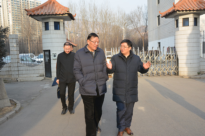 省药监局领导来公司调研视察工作